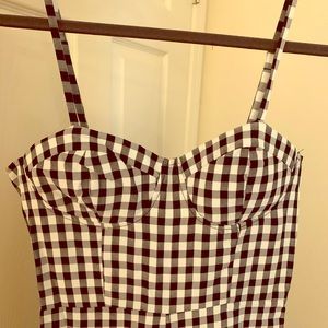 Gingham Jumpsuit